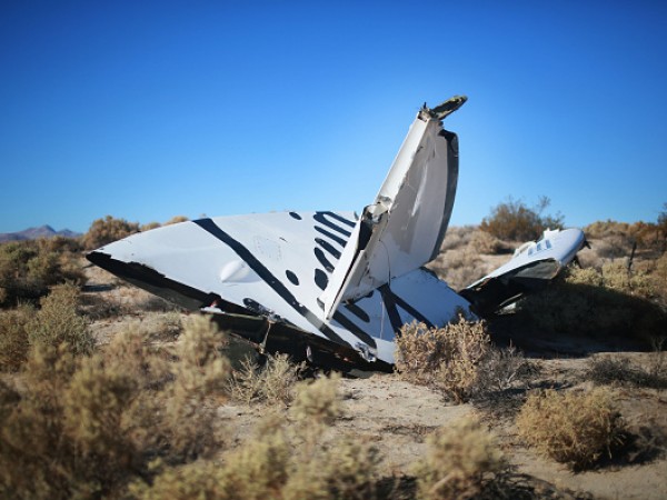 Virgin Galactic SpaceShipTwo Crashes During Test Flight In 