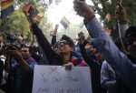 Gay Rights Activists in New Delhi 