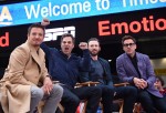 Avengers Robert Downey Jr. (Iron Man), Chris Evans (Captain America), Mark Ruffalo (The Hulk) and Jeremy Renner (Hawk Eye)