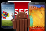 Samsung Galaxy S4 and Galaxy Note 3 Android 4.4 KitKat
