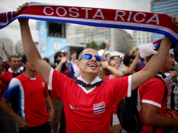 A Costa Rican Shows Pride for his Country