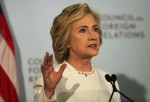 Democratic Presidential Candidate Hillary Clinton Delivers National Security Address In New York