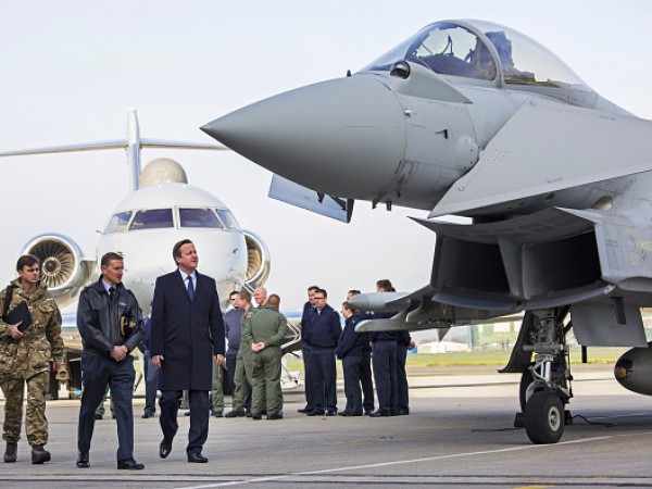 The Prime Minister Visits RAF Northolt Ahead Of The Strategic Defence And Security Review