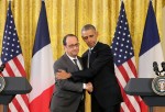 President Obama Meets With French President Hollande At The White House
