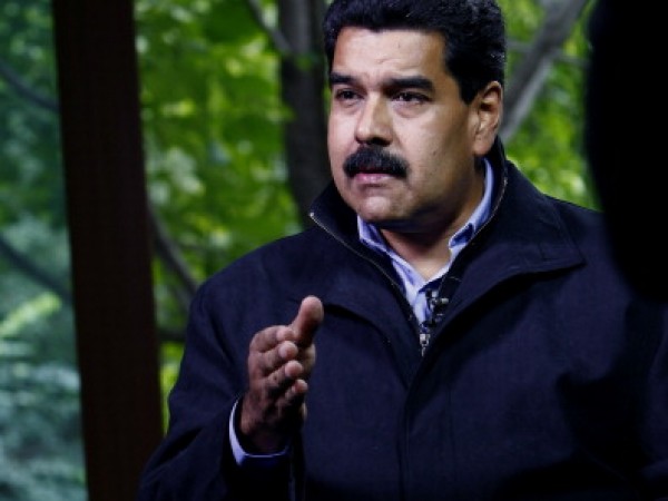 Venezuelan President Nicolas Maduro Moros Interviewed In Beijing