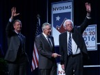 Democratic Presidential Candidates Attend First In The West Caucus Dinner