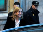 Hearing of Princess Cristina Of Spain in Noos Case in Palma de Mallorca