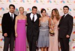 Friends cast at 54th Annual Primetime Emmy Awards Backstage