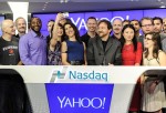 Yahoo!, Inc Rings The NASDAQ Opening Bell