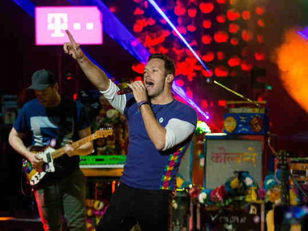 Coldplay Performs at Telekom Street Gigs In Offenbach