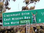 Jackass star Steve-O apparently thinks Sea World sucks, and now all of San Diego will know